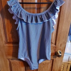 Imagine Perry Gingham swimsuit size medium